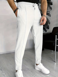 Finn Comfortable Waffle Joggers for Men-Blue-S-State of Style