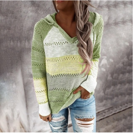 Fiona Stripe Sweater | Classic & Stylish Knitwear-Yellow-S-State of Style