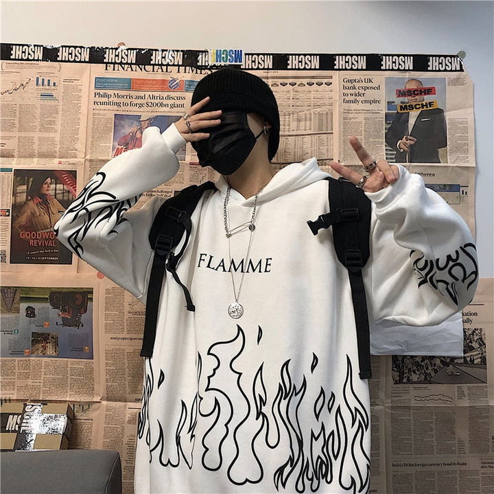 FlameHoodie | Unisex Hoodie for Comfort & Style-Black 1-S-State of Style