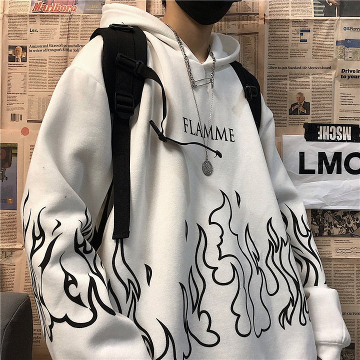 FlameHoodie | Unisex Hoodie for Comfort & Style-Black 1-S-State of Style