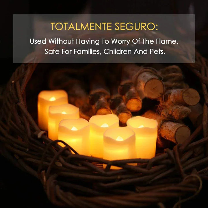 Flameless LED Candles for a Cosy Atmosphere - Lumos-State of Style