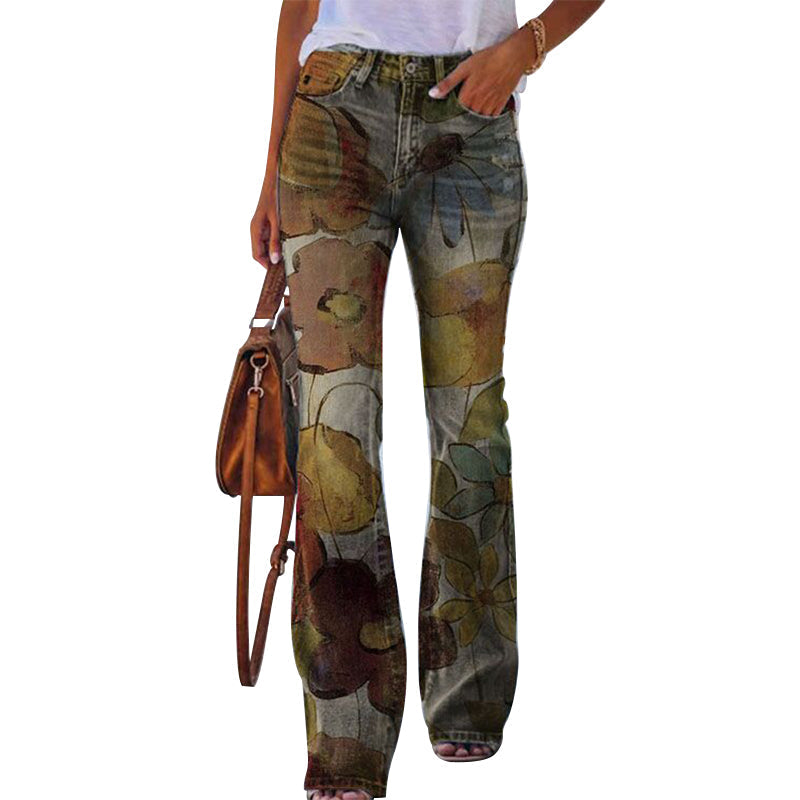 Flare Jeans with 4 Buttons | Trendy & Comfortable Fit-F-S-State of Style
