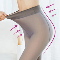 Fleece Leggings | Warm & Stylish Winter Wear-Black-State of Style