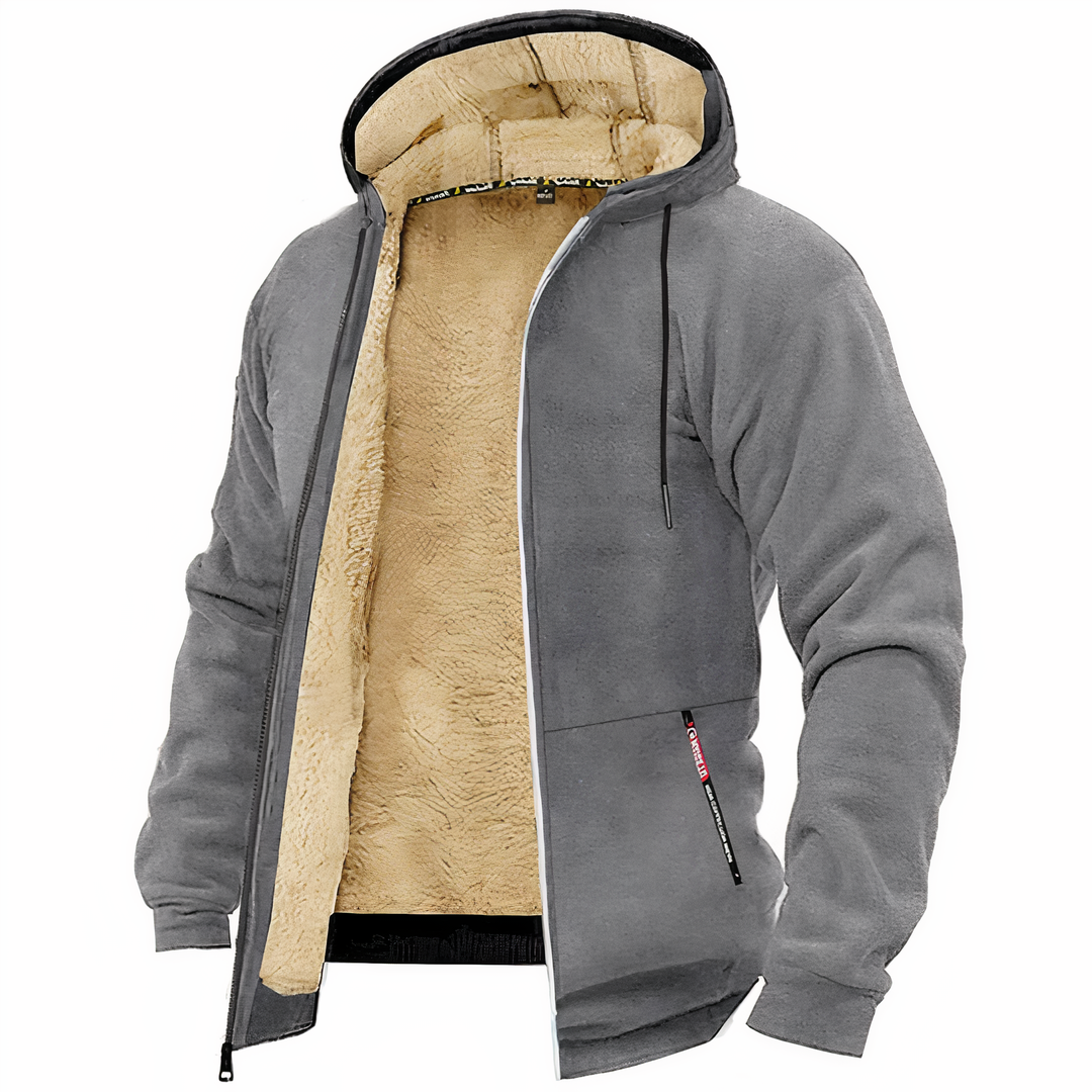 Fleece-Lined Jacket - Liam-Grey-XS-State of Style