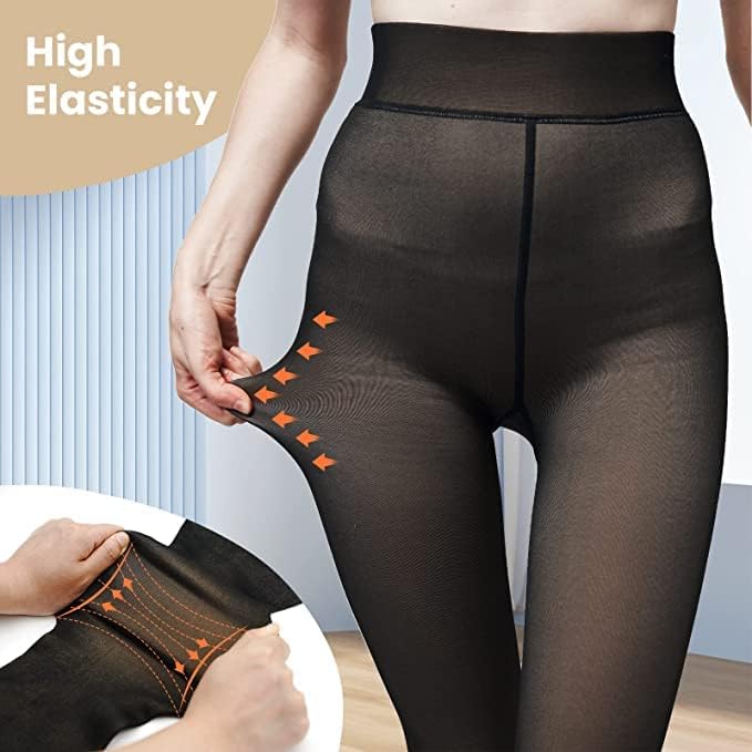 Fleece-lined Tights - Nova-Black-XS-State of Style