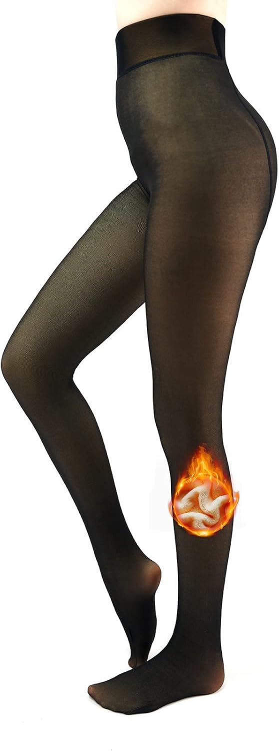 Fleece-lined Tights - Nova-Black-XS-State of Style