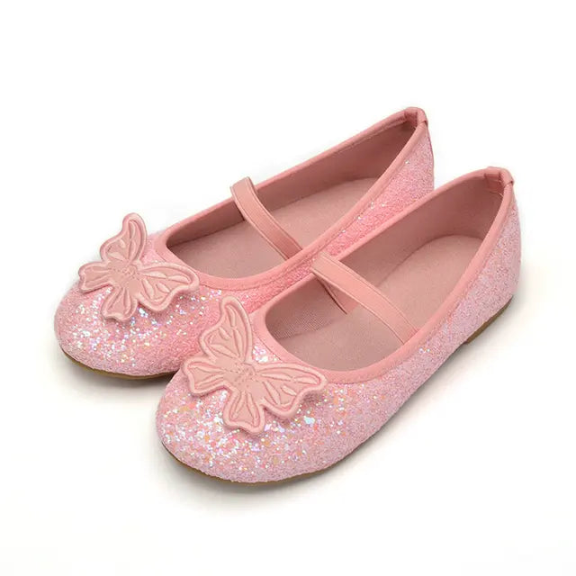 Fleur - Orthopedische Vlinder Meisjesschoenen Roze-21-State of Style