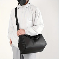 FlexBag Pro Waterproof Sports Bag with Shoe Compartment-Black-State of Style