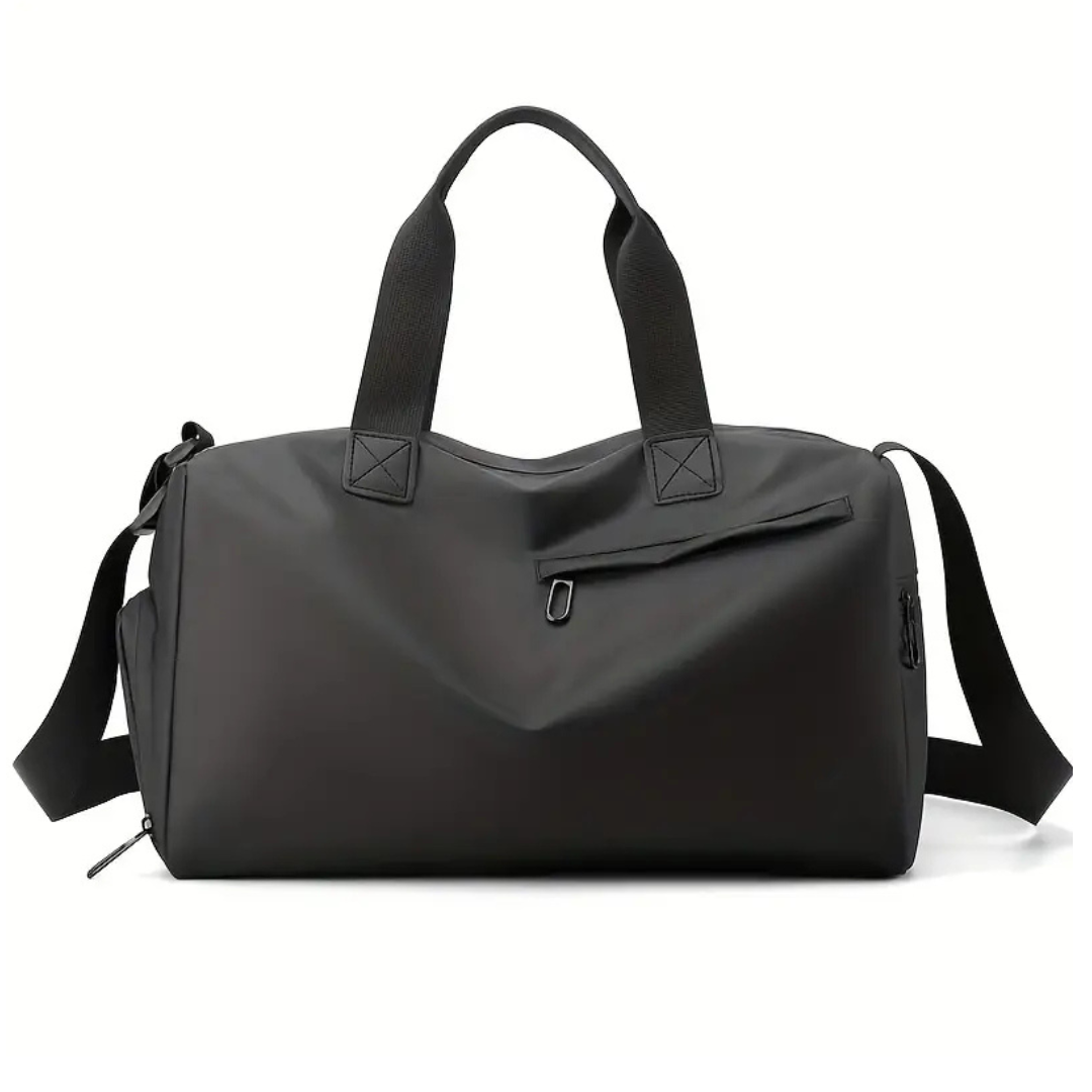 FlexBag Pro Waterproof Sports Bag with Shoe Compartment-Black-State of Style