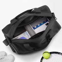 FlexBag Pro Waterproof Sports Bag with Shoe Compartment-Black-State of Style
