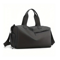 FlexBag Pro Waterproof Sports Bag with Shoe Compartment-Black-State of Style