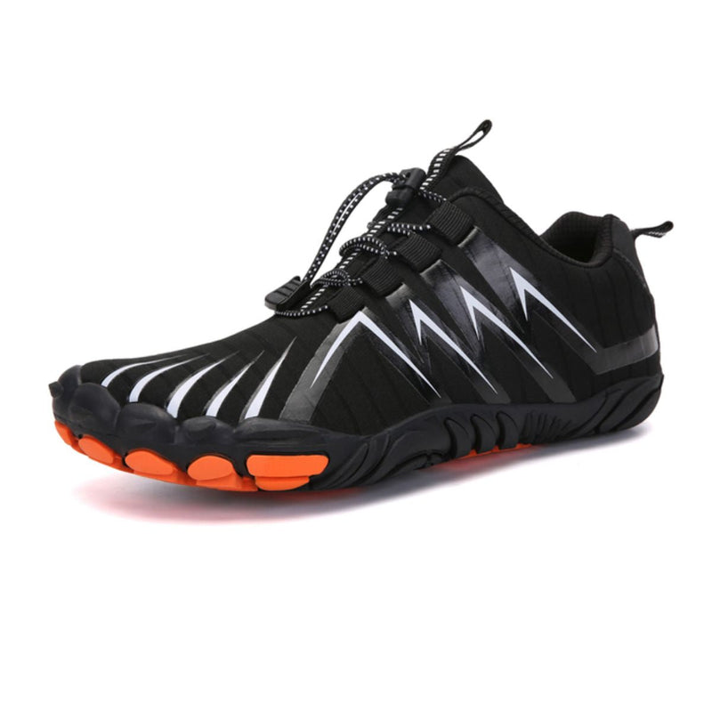 Flexible Barefoot Sneaker - Finn-Black-4-State of Style