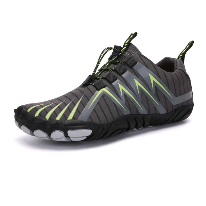 Flexible Barefoot Sneaker - Finn-Grey-4-State of Style