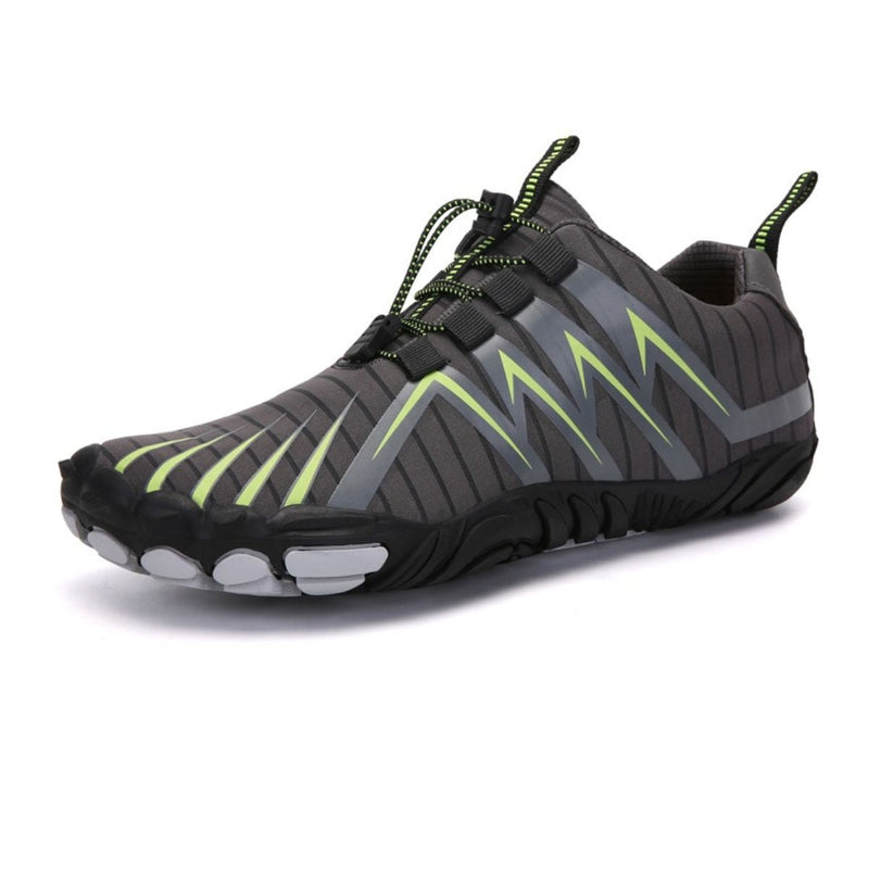 Flexible Barefoot Sneaker - Finn-Grey-4-State of Style