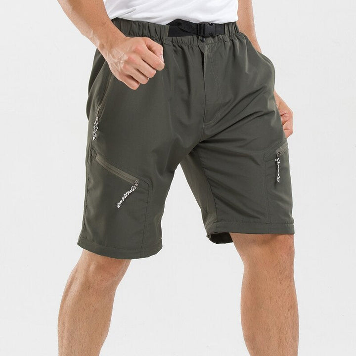 Flexible Outdoor Zip-Off Cargo Pants for Men - Noah-Army Green-S-State of Style