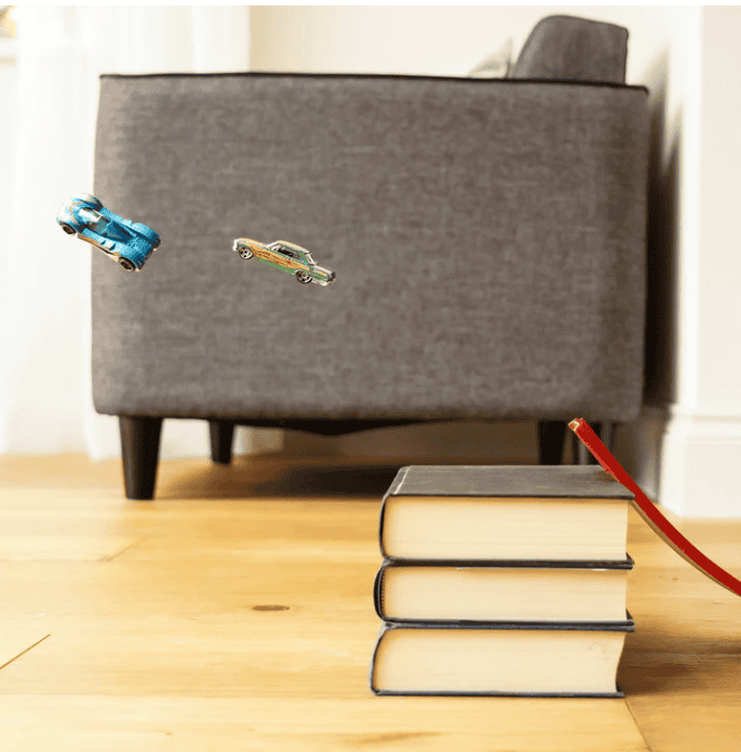Flexible Play Lane with Vehicles – Zoomzy-Red-State of Style