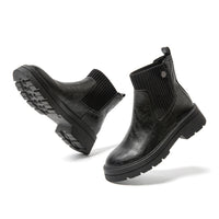 Flexible Short Women's Boots - Elin-Black-5-State of Style