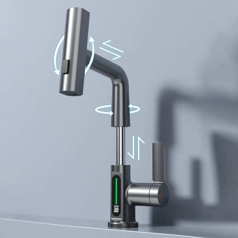 Flexible Tap - WaterMaster-Black with display-State of Style