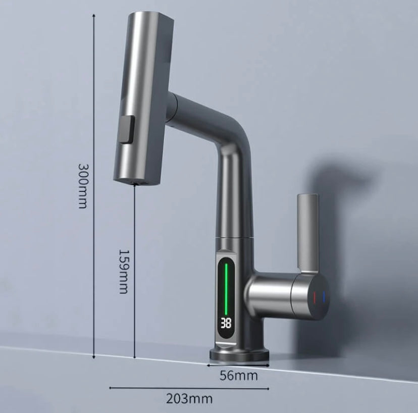 Flexible Tap - WaterMaster-Black with display-State of Style