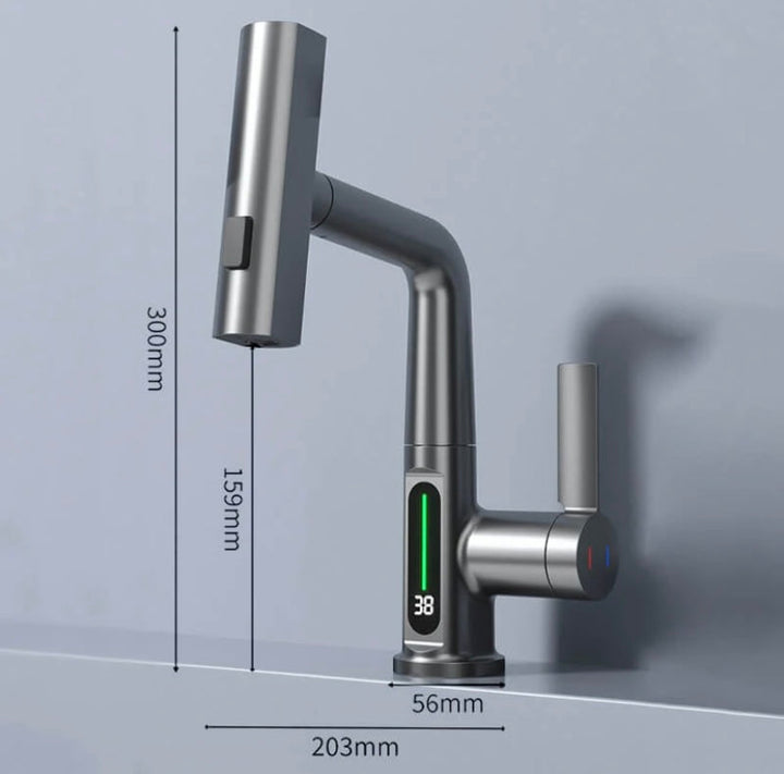 Flexible Tap - WaterMaster-Black with display-State of Style