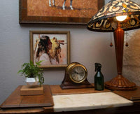 Floating Plant Holder with Magnetic Levitation - Liva-Walnut Base-State of Style
