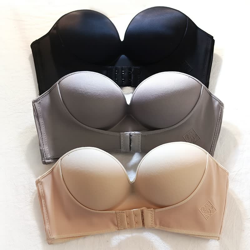 FloatyBra | Strapless Push-Up Bra for Maximum Support-Black-10A-State of Style