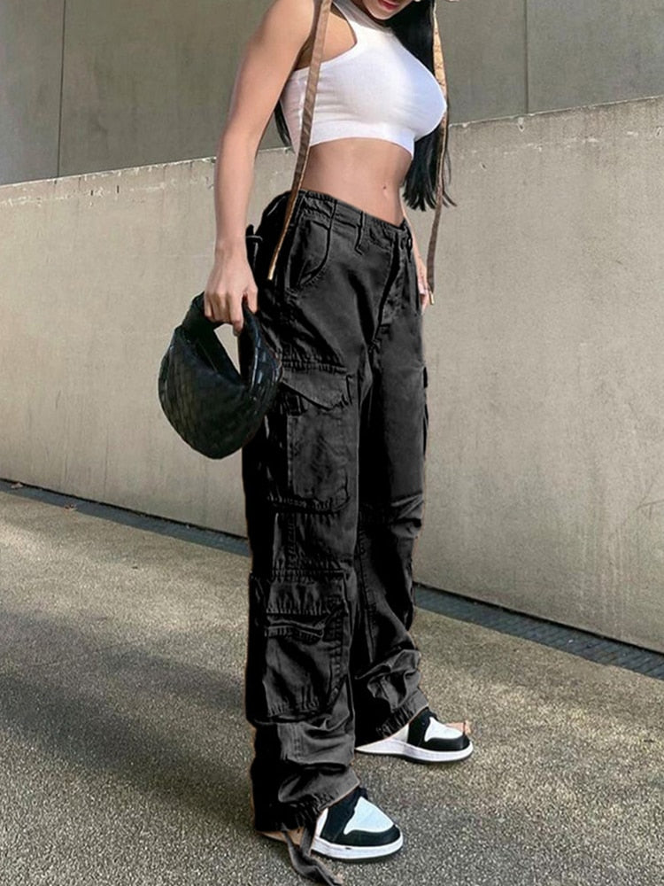 FloortjesPants | Stylish & Functional Women's Cargo Pants-Khaki-S-State of Style