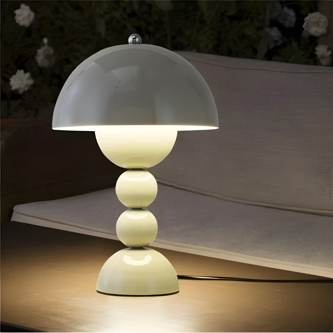 FloraGlow Table Lamp - Scandinavian Design-Black-State of Style