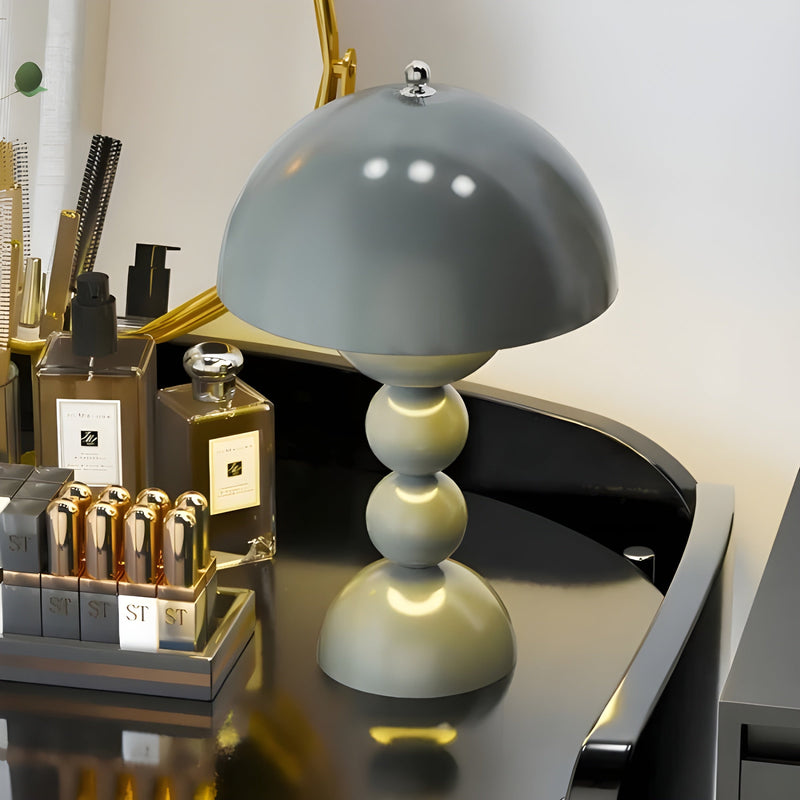 FloraGlow Table Lamp - Scandinavian Design-Black-State of Style