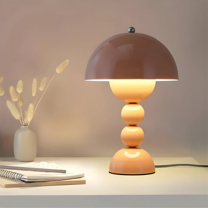 FloraGlow Table Lamp - Scandinavian Design-Black-State of Style
