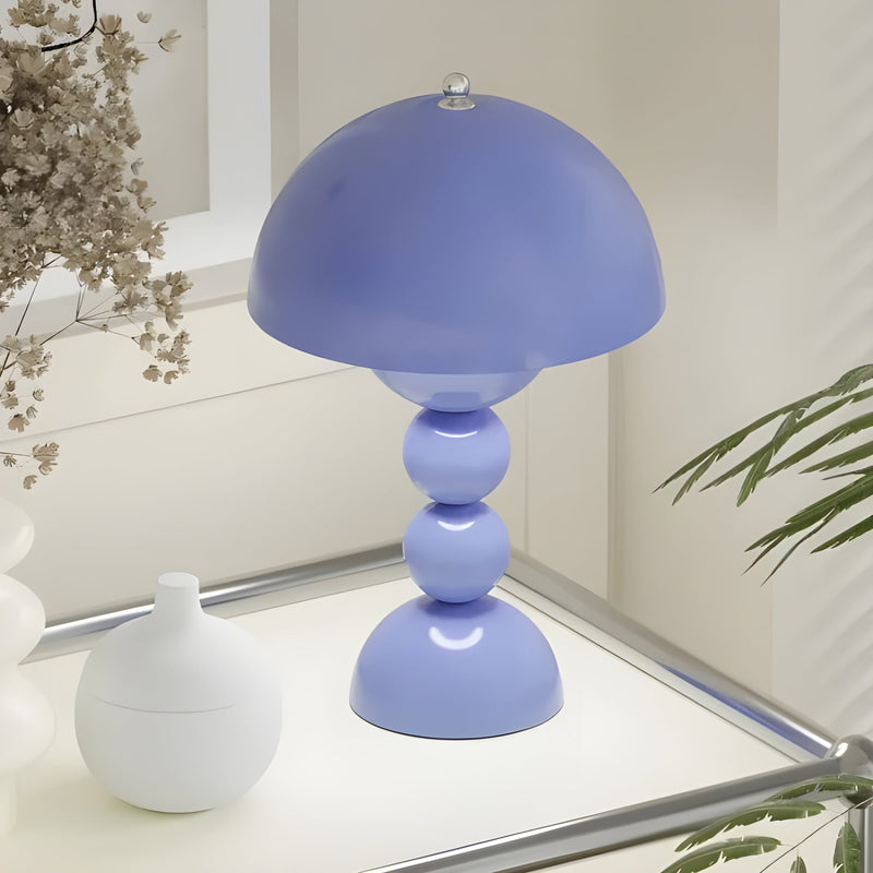 FloraGlow Table Lamp - Scandinavian Design-Black-State of Style