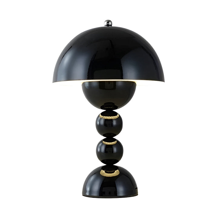 FloraGlow Table Lamp - Scandinavian Design-Black-State of Style
