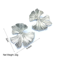 Floral Earrings in Gold and Silver – Liora-Silver-State of Style