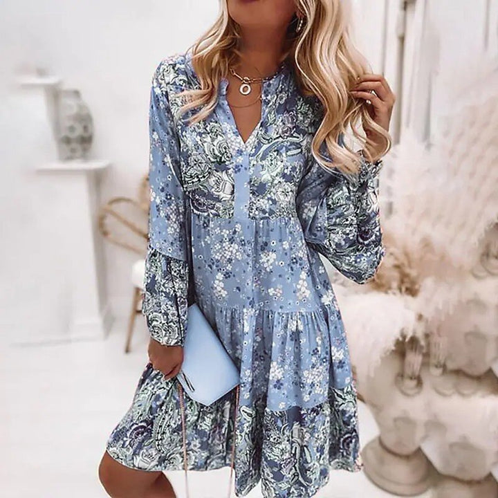 Floral Summer Dress | Elegant & Breezy-Pink-S-State of Style