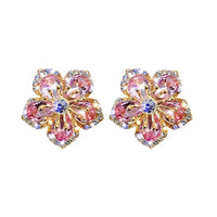Floral Zirconia Earrings – Flora-State of Style