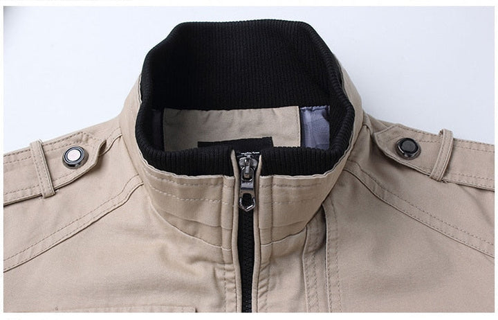 FlorisJacket | Lightweight Windbreaker Jacket for Men-Black-M-State of Style