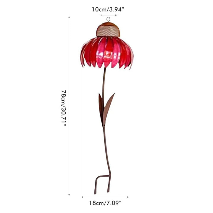 Flower-Shaped Bird Feeder - FloraFeeder-Red-State of Style