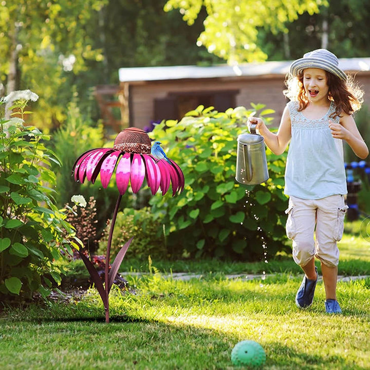 Flower-Shaped Bird Feeder - FloraFeeder-Red-State of Style