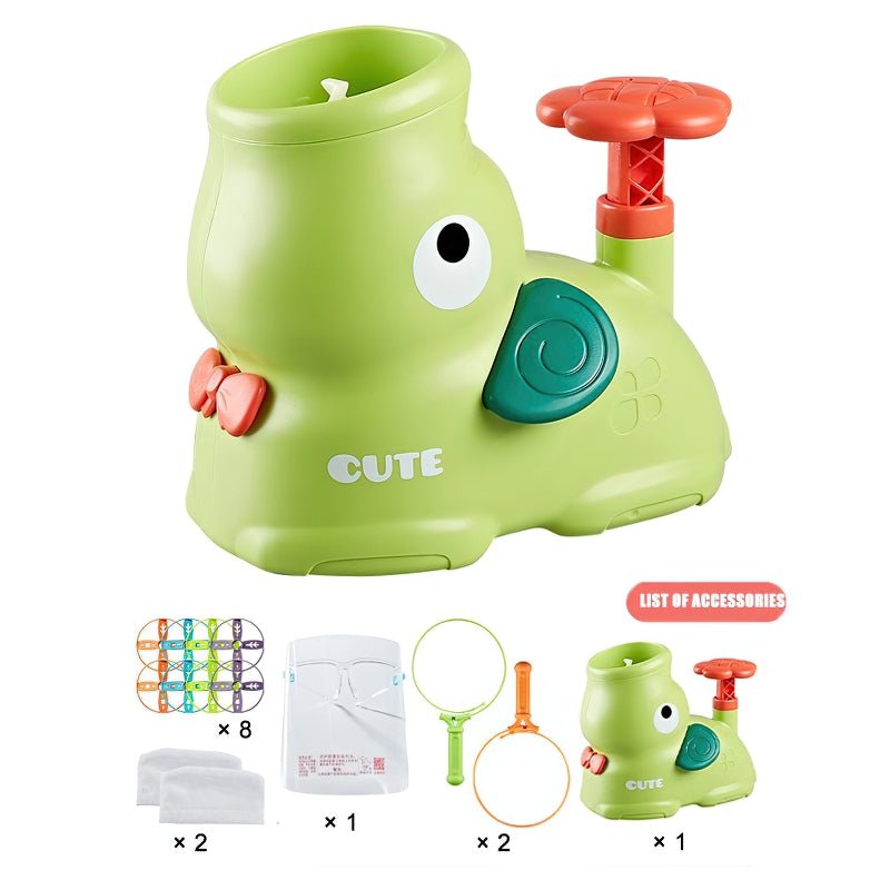 Throwing-disc toy for children, battery-free – suitable for indoor and outdoor use