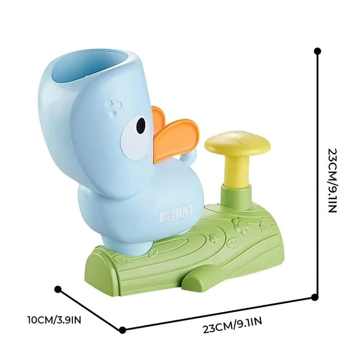 Throwing-disc toy for children, battery-free – suitable for indoor and outdoor use