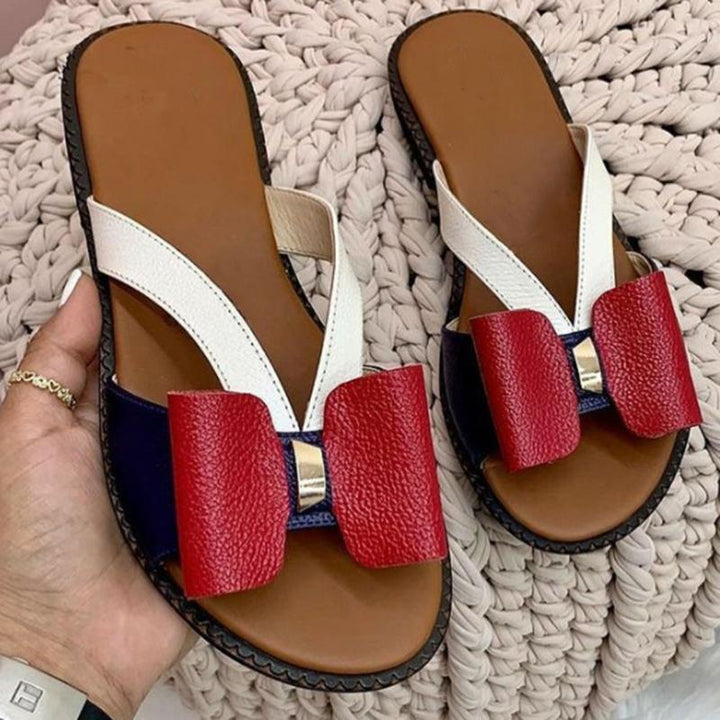 FlySlide | Cozy Butterfly Design Slippers-Gold-4.5-State of Style
