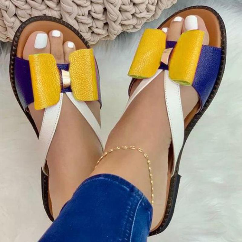 FlySlide | Cozy Butterfly Design Slippers-Gold-4.5-State of Style