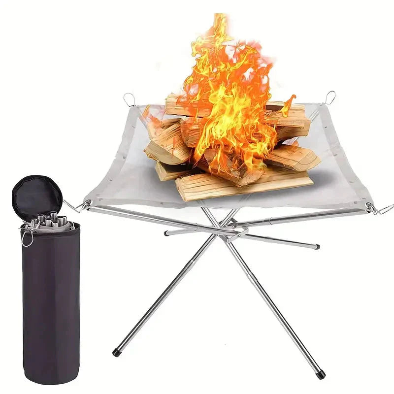 Foldable Campfire Stand - FireFlex-State of Style