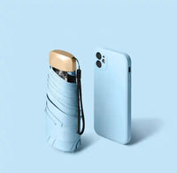 Foldable Mini Umbrella for On-the-Go – Pico-Light blue-State of Style