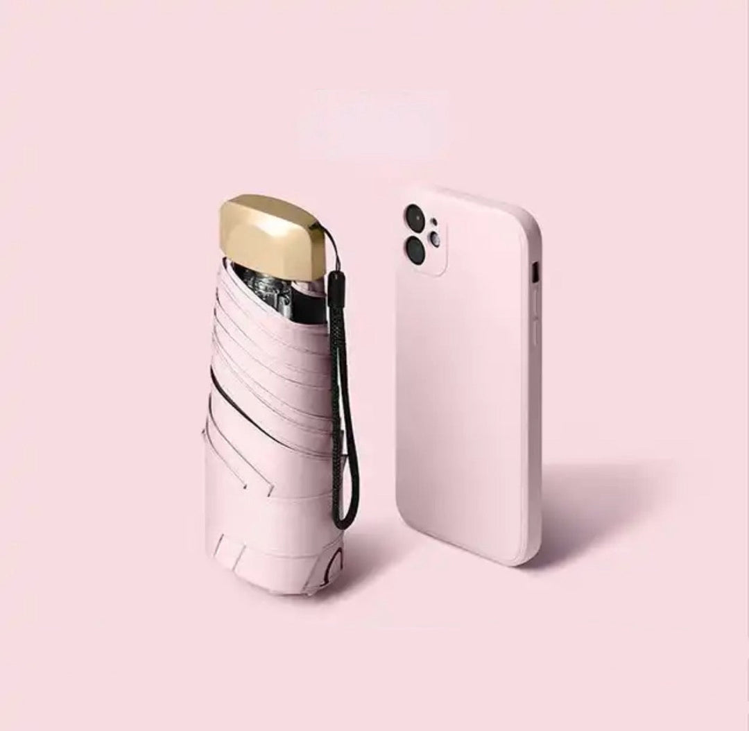 Foldable Mini Umbrella for On-the-Go – Pico-Pink-State of Style