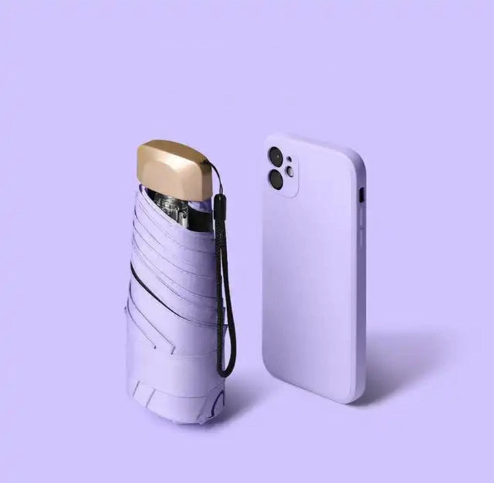 Foldable Mini Umbrella for On-the-Go – Pico-Purple-State of Style