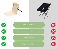 Foldable Outdoor Chair - TrekSeat-Black-State of Style