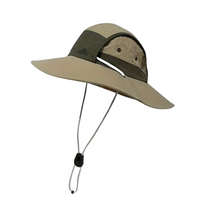 Foldable outdoor sun hat with UV protection – SunGuard Explorer-Khaki-State of Style