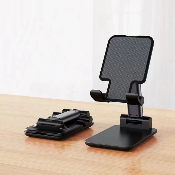 Foldable Phone and Tablet Holder - FlexStand-Black-State of Style