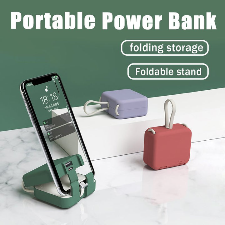 Foldable Power Bank - FoldCharge-Green-State of Style